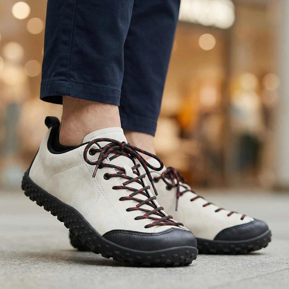 Orthopedic Shoes Women Wide Fit Lightweight Suede Walking Trainers