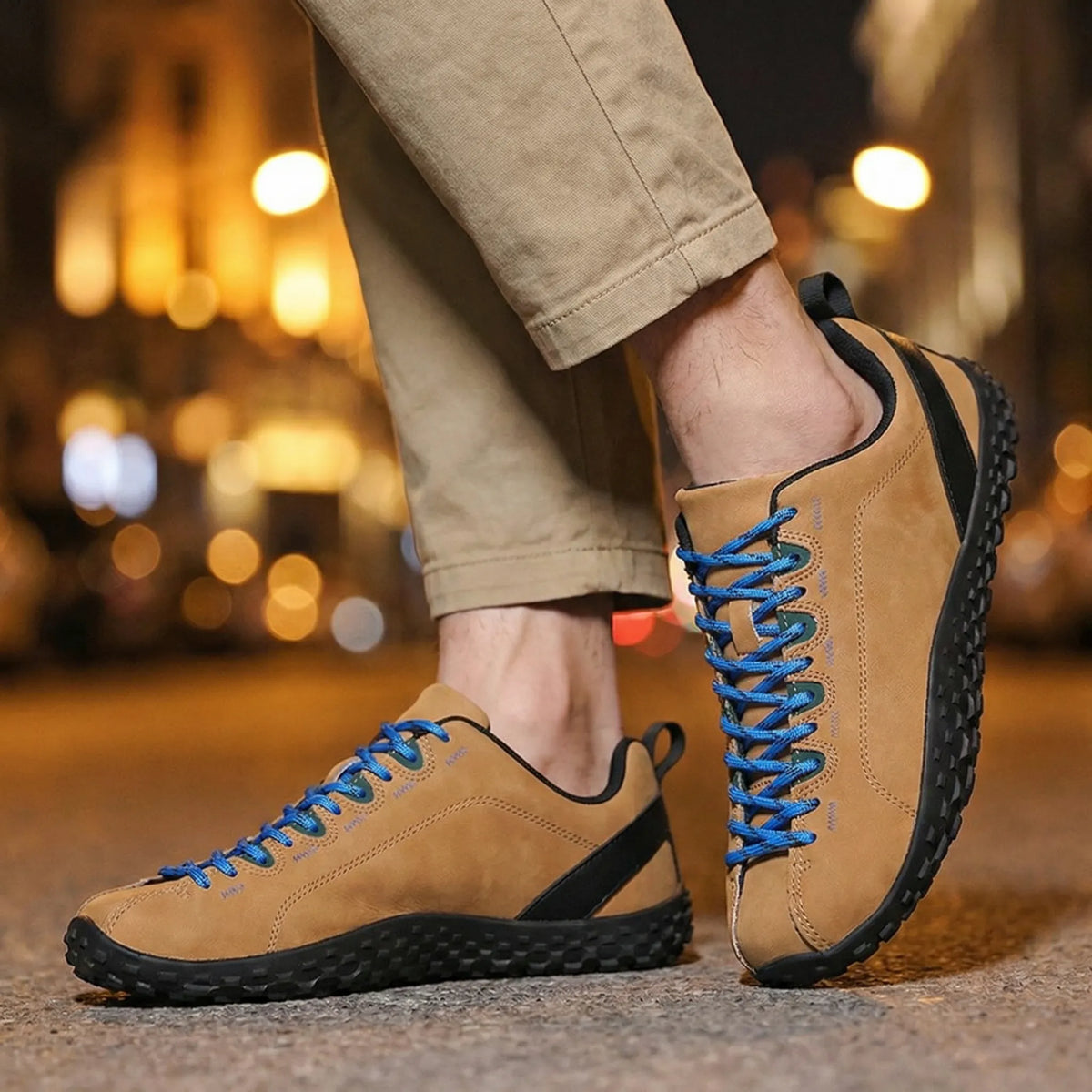 Orthopedic Shoes Women Wide Fit Lightweight Suede Walking Trainers