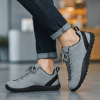 Orthopedic Shoes Women Wide Fit Lightweight Suede Walking Trainers