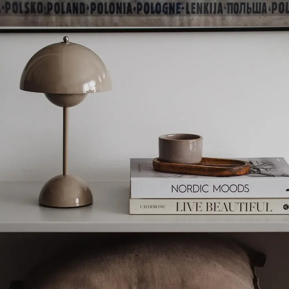 Retro Globe Table Lamp 3W LED Dimmable
