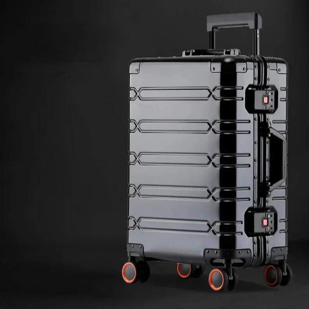 Aluminium Magnesium Luggage Set TSA Lock Spinner Wheels