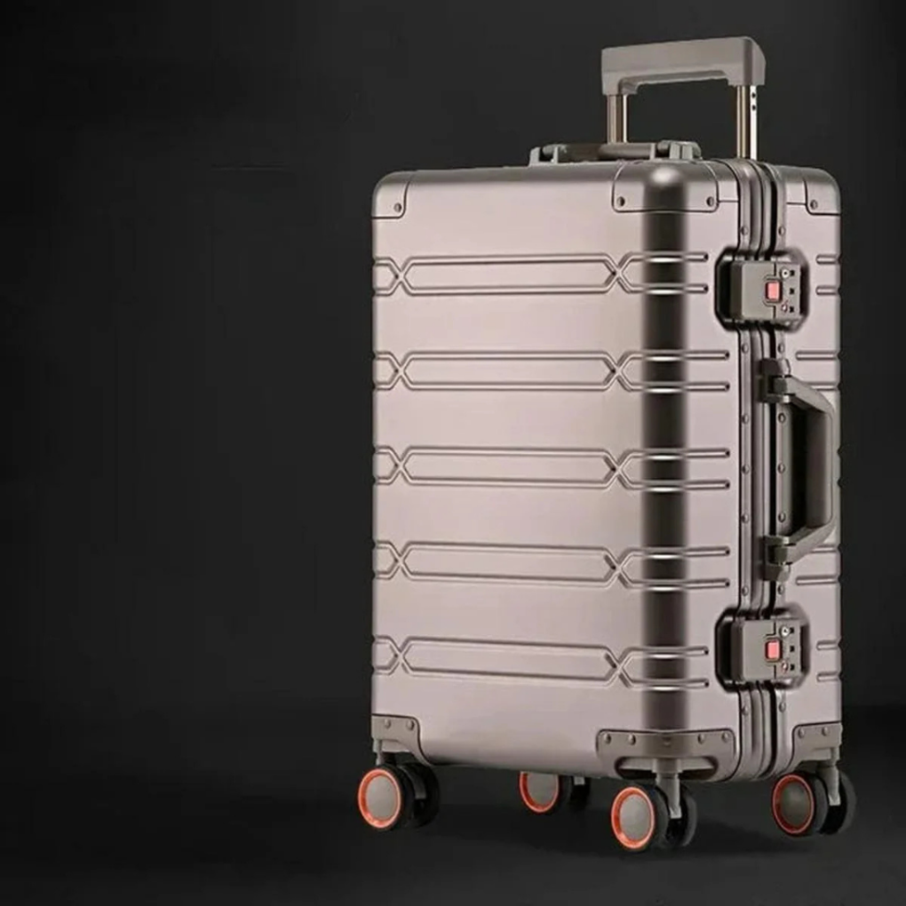 Aluminium Magnesium Luggage Set TSA Lock Spinner Wheels