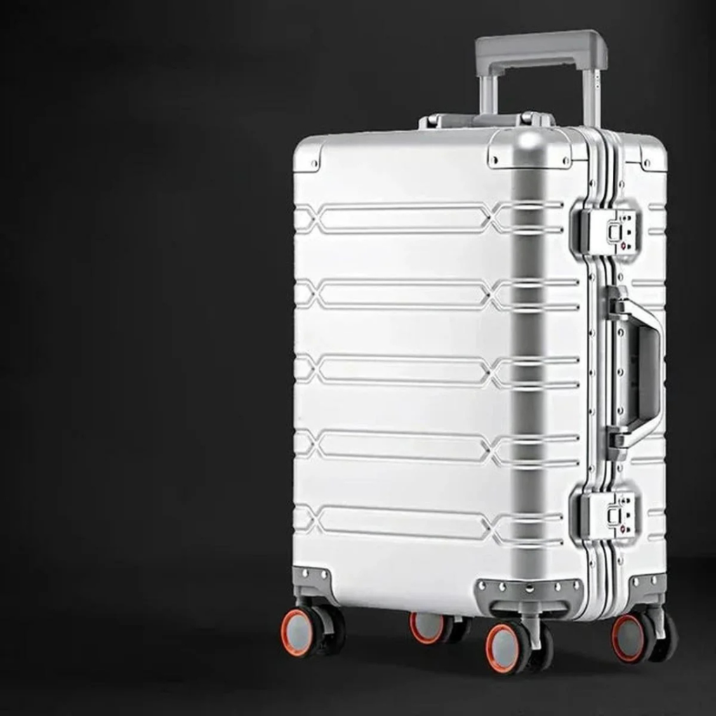 Aluminium Magnesium Luggage Set TSA Lock Spinner Wheels