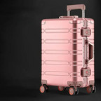 Aluminium Magnesium Luggage Set TSA Lock Spinner Wheels
