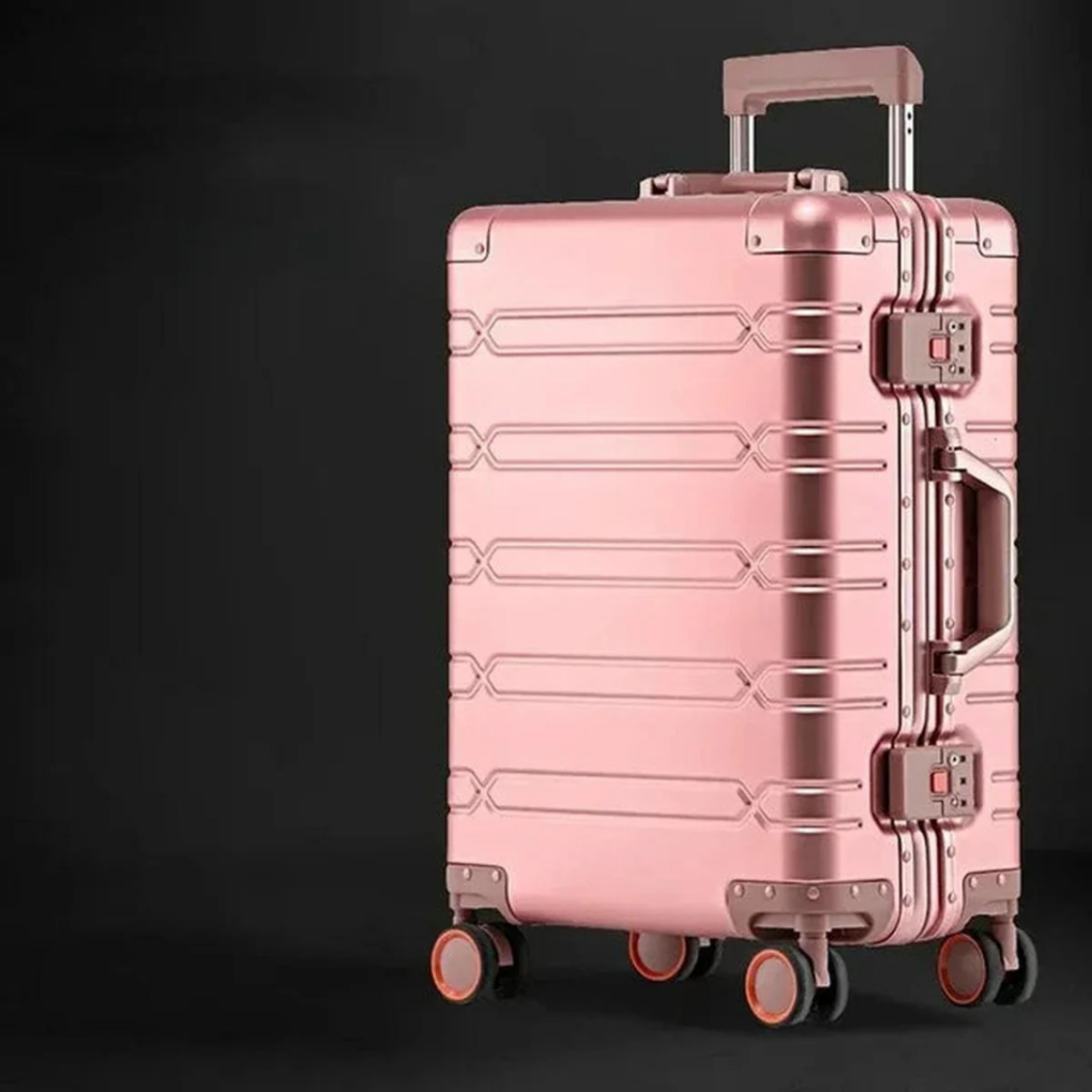 Aluminium Magnesium Luggage Set TSA Lock Spinner Wheels