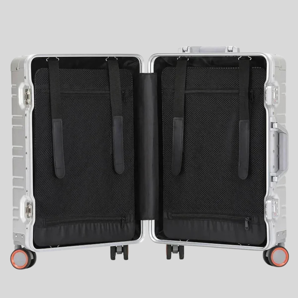 Aluminium Magnesium Luggage Set TSA Lock Spinner Wheels