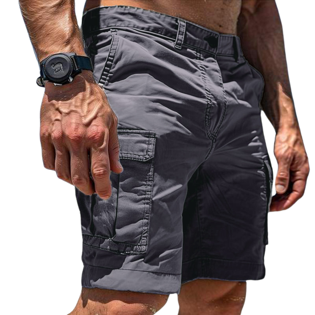 Womens Shorts Cargo Utility Multi Pocket Structured Design
