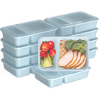 Briar | Food Storage Containers | 20-Piece Set, 2 Compartments | BPA-Free, Reusable