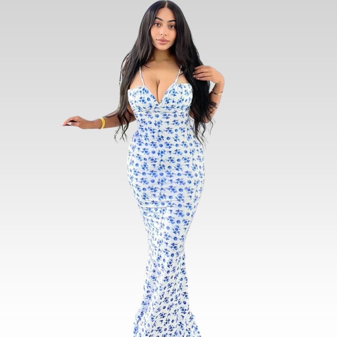 Floral Dress Women Maxi Romantic Summer | Soraya