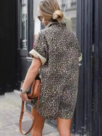 Cosima | Women's Jumpsuit | Leopard Print, Summer Romper | Loose Fit