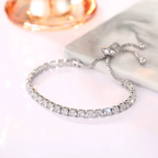 Valentina | Adjustable Tennis Bracelet