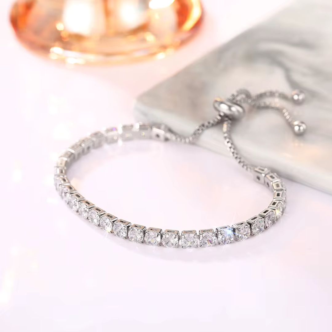 Valentina | Adjustable Tennis Bracelet