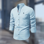 Linnea | Men's Long Sleeve Polo Shirt | Classic Fit | Versatile Casual Top