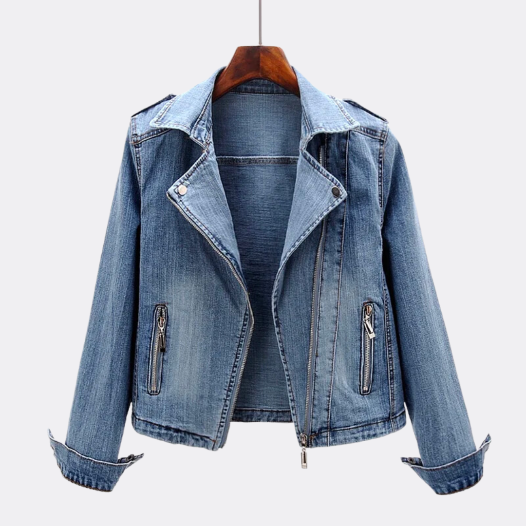 Women Denim Jacket Casual Relaxed Fit