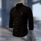 Linnea | Men's Long Sleeve Polo Shirt | Classic Fit | Versatile Casual Top