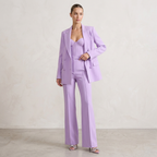 Corset Top Women 3 Piece Blazer Set Flared Trousers | Linnea