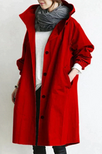 Alba | Women's Rain Coat | Waterproof, Oversized Hood | Urban Style