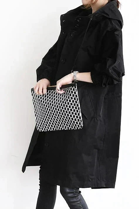 Alba | Women's Rain Coat | Waterproof, Oversized Hood | Urban Style