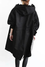 Alba | Women's Rain Coat | Waterproof, Oversized Hood | Urban Style