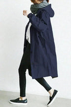 Alba | Women's Rain Coat | Waterproof, Oversized Hood | Urban Style