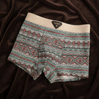 Men Organic Cotton Boxer Briefs Retro