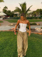 Aria | Women's Corset Top | Strapless, Structured, Fitted