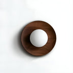 Marlow | Wall Light | Scandinavian Round Frame, Globe Shade | Indoor