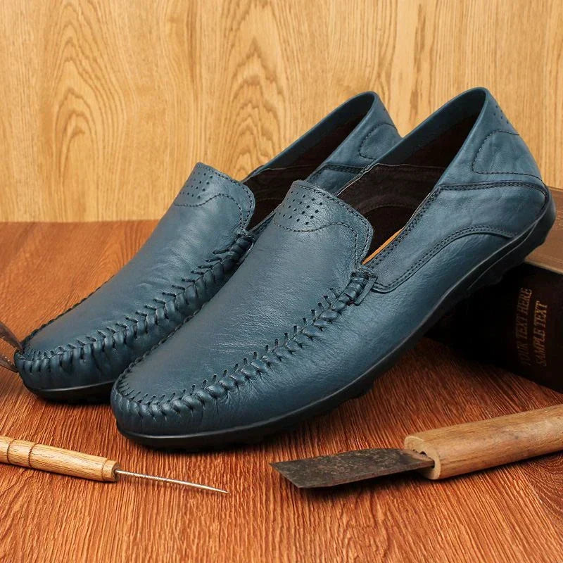 Maren | Men's Leather Loafers | Italian Style, Genuine Leather | Slip-On