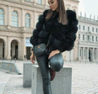 Della | Faux Fur Coat | Women's Glamour Jacket | Soft, Animal-Friendly