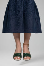 Delphine | Women's Block Heel Sandals | Leather, Buckle, Open Toe