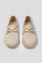 Women Suede Loafers Slip On Flat