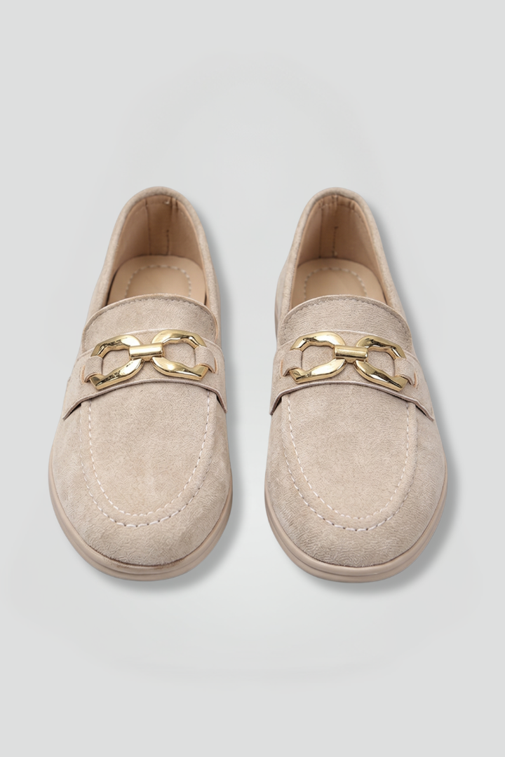 Women Suede Loafers Slip On Flat