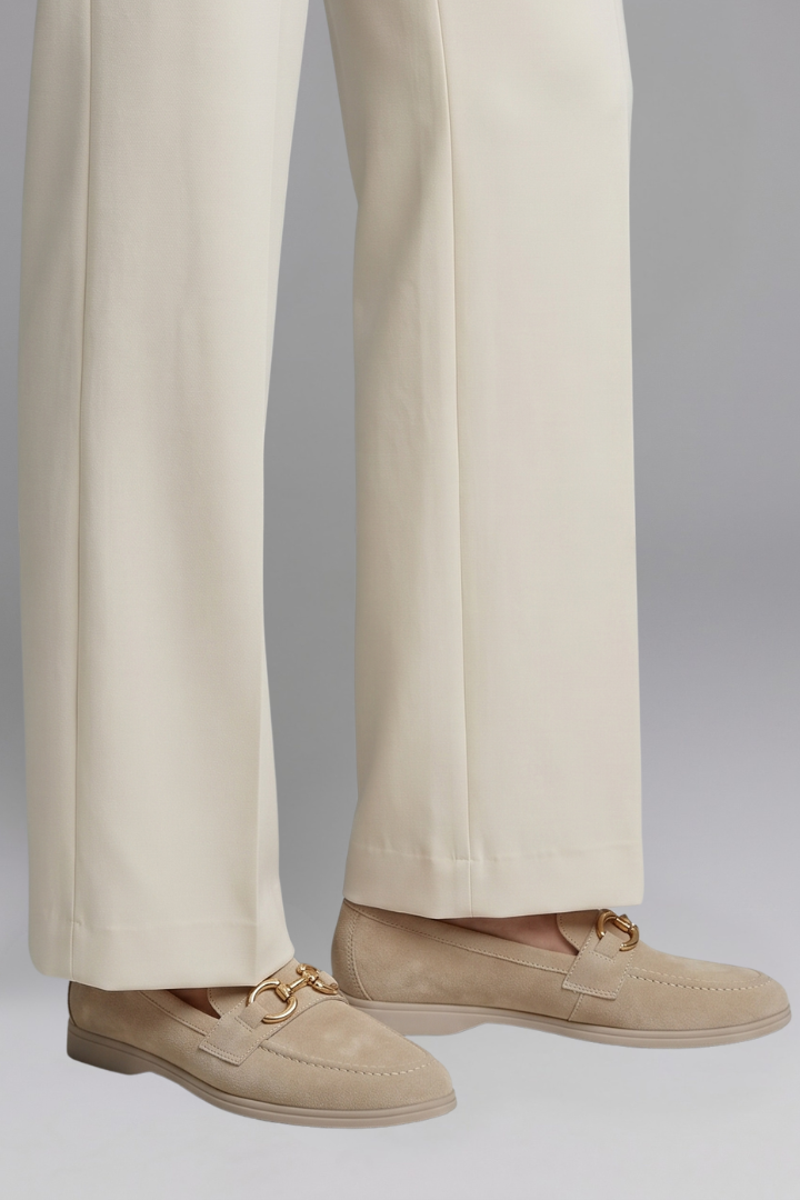 Women Suede Loafers Slip On Flat
