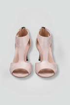 Anneke | Women's Heels | Peep Toe, Slip-On, Orthopaedic Support | Mid Heel