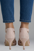 Anneke | Women's Heels | Peep Toe, Slip-On, Orthopaedic Support | Mid Heel