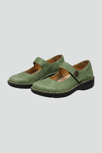 Lena | Mary Jane Flats | Women's Orthopaedic, Strap Closure | Everyday