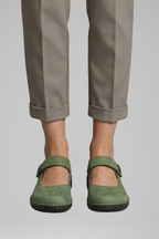 Lena | Mary Jane Flats | Women's Orthopaedic, Strap Closure | Everyday