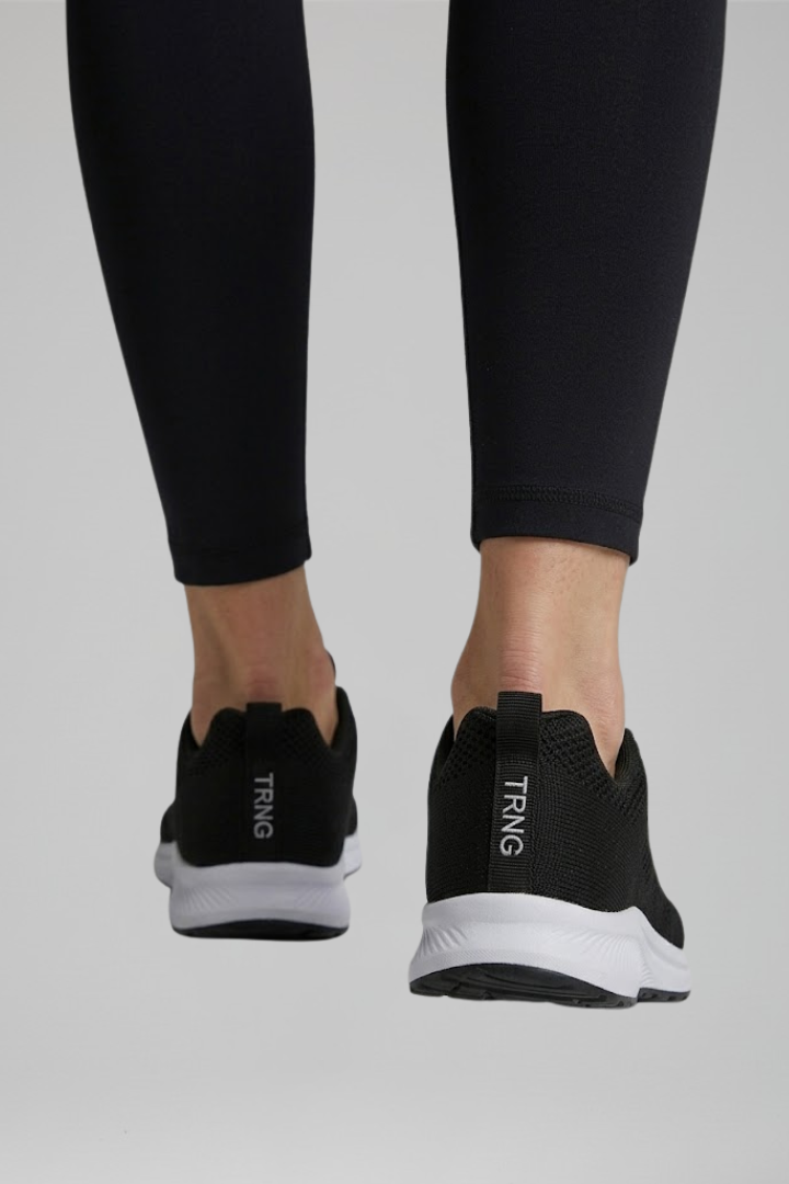 Women Orthopaedic Walking Shoes Knit Mesh Lace-Up