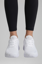Women Orthopaedic Walking Shoes Knit Mesh Lace-Up
