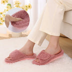 Womens House Slippers | Orthopedic Memory Foam, Adjustable Fit