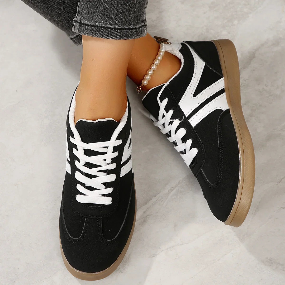 Womens Orthopedic Shoes Wide Fit Casual Sneakers Arch Support