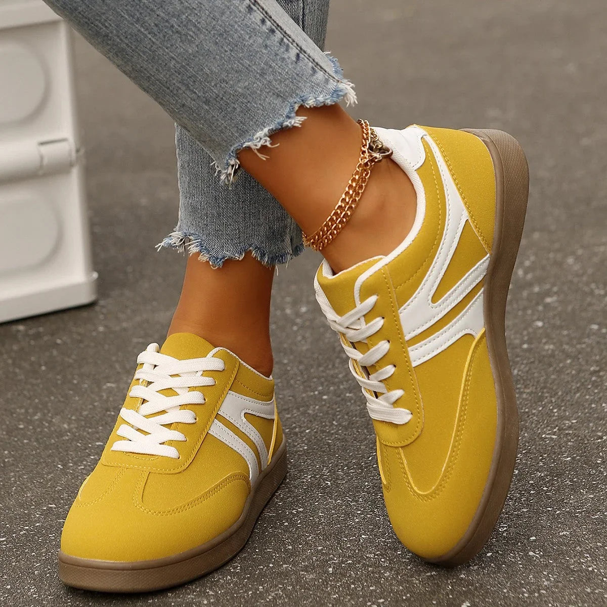 Womens Orthopedic Shoes Wide Fit Casual Sneakers Arch Support