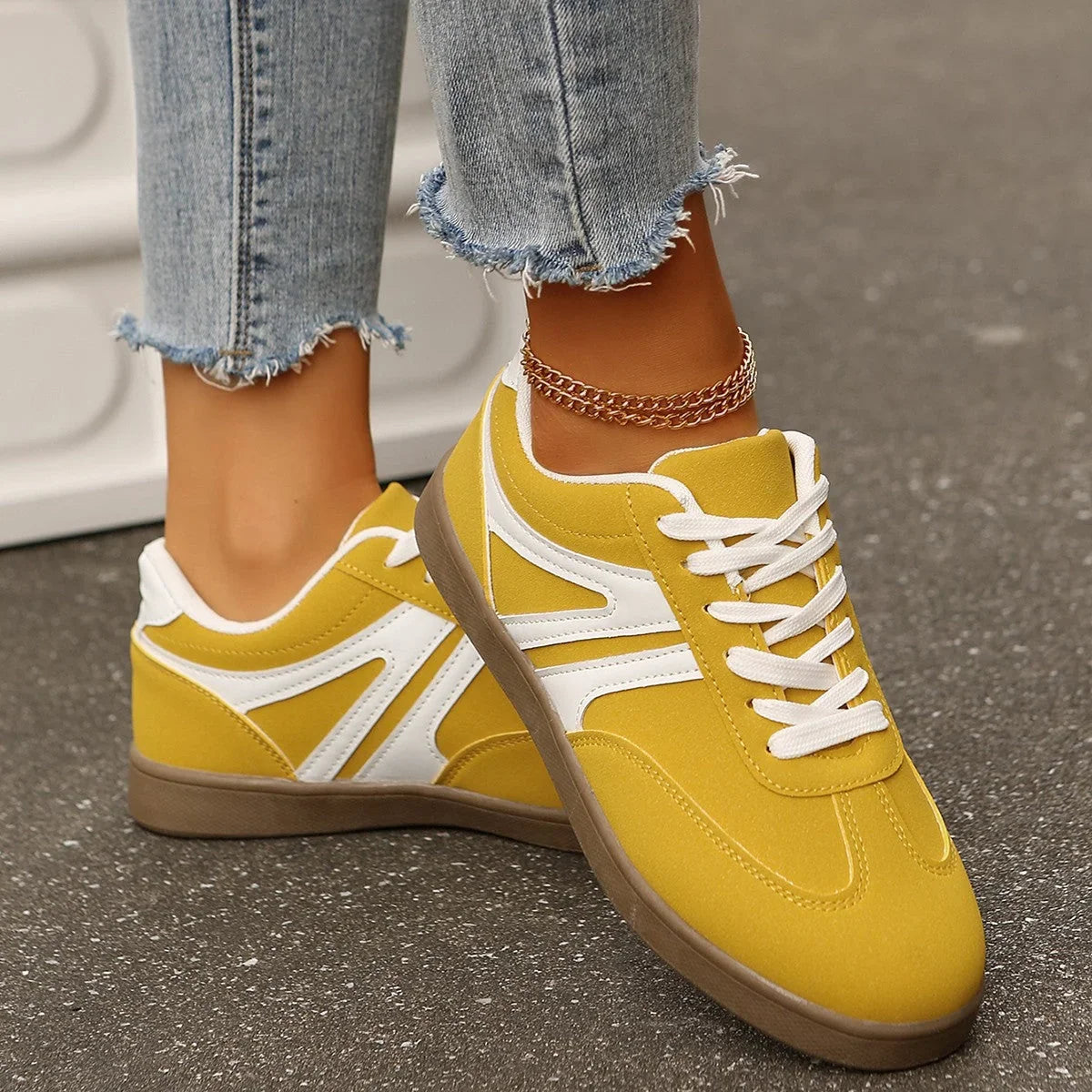 Womens Orthopedic Shoes Wide Fit Casual Sneakers Arch Support