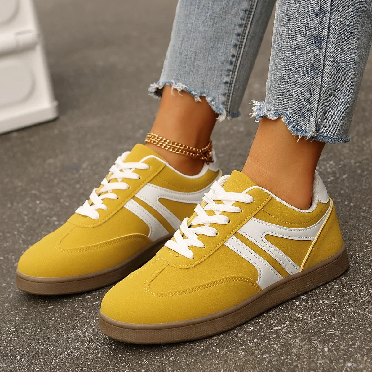 Womens Orthopedic Shoes Wide Fit Casual Sneakers Arch Support