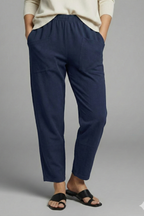 Maren | Women's Trousers | Elastic Waist, Side Pockets | Ankle Length