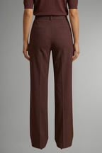 Kestrel | Women's High Waist Trousers | Straight Leg, Pull-On | Stretch