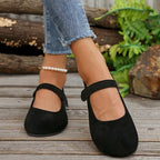 Orthopedic Flats Women Wide Fit Mary Jane Non Slip Comfort Shoes