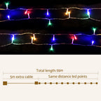 Christmas LED String Lights 50M Multicolour Waterproof Xmas Decor