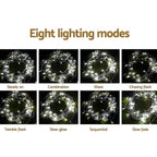 Christmas LED String Lights 100M 500 Cold White LED Bulbs Waterproof