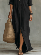 Jolie | Maxi Dress | Button-Down, Relaxed Fit, All-Day Wear